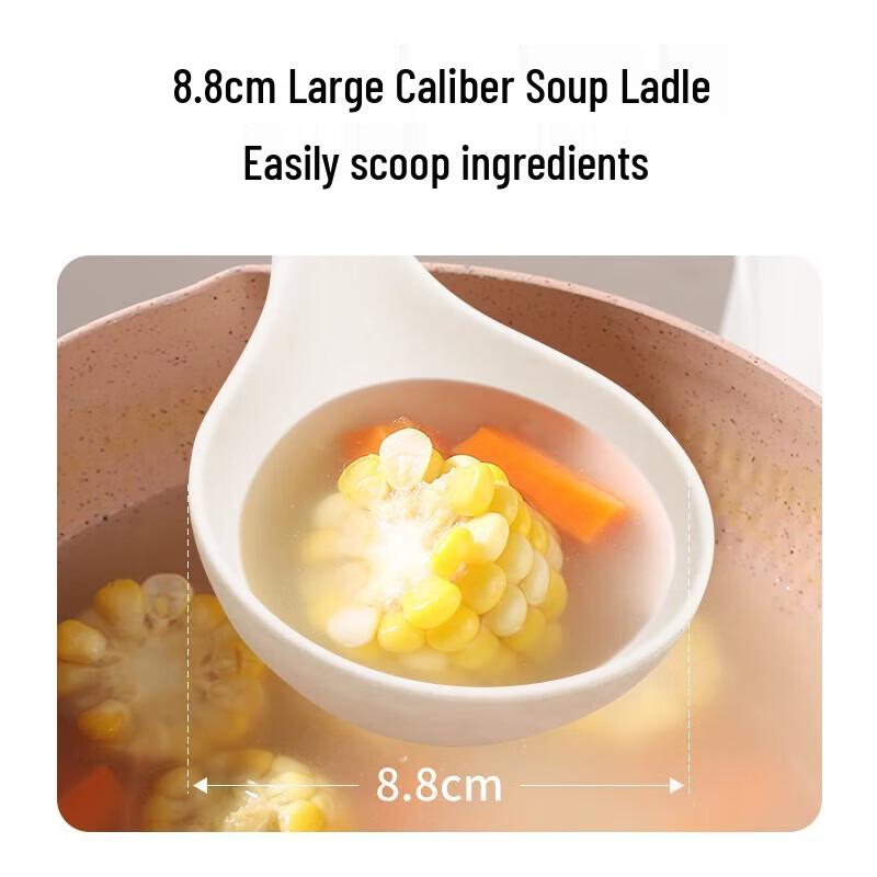 Velosan Silicone & Beech Wood Kitchen Utensil Set