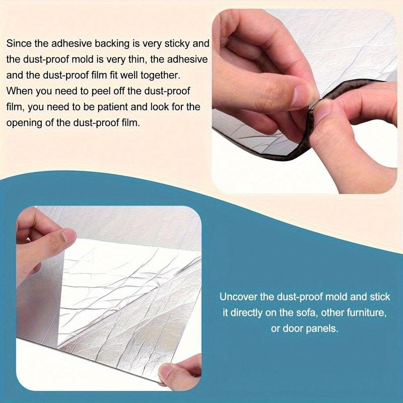 One Piece Of Cut Custom Self-Adhesive Multi-Color Cat Scratching Pad For Cat Climbing Frame Stand, Cat Furniture Protector, Sofa, Steps, Floor, Wall