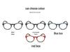 Anti-Blue Light Round Retro Reading Glasses - Large Frame for Men & Women