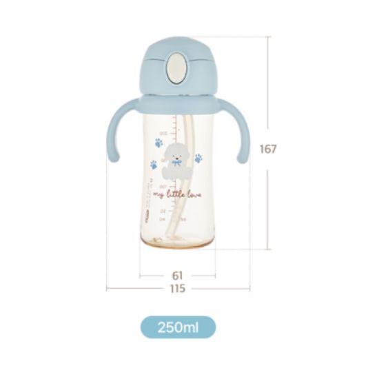 EDISON Little Love PPSU One-Touch Straw Cup for Toddlers 250ml