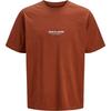 Jack And Jones Mens Logo Combed Cotton T-Shirt