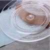 SIFAR Transparent European Glass Fruit Plate