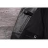 Chinese Size Heavy Motorcycle Jacket Natural Cowhide Leather Top Layer Causal Vintage Retro Moto Suit Leather Coat Winter