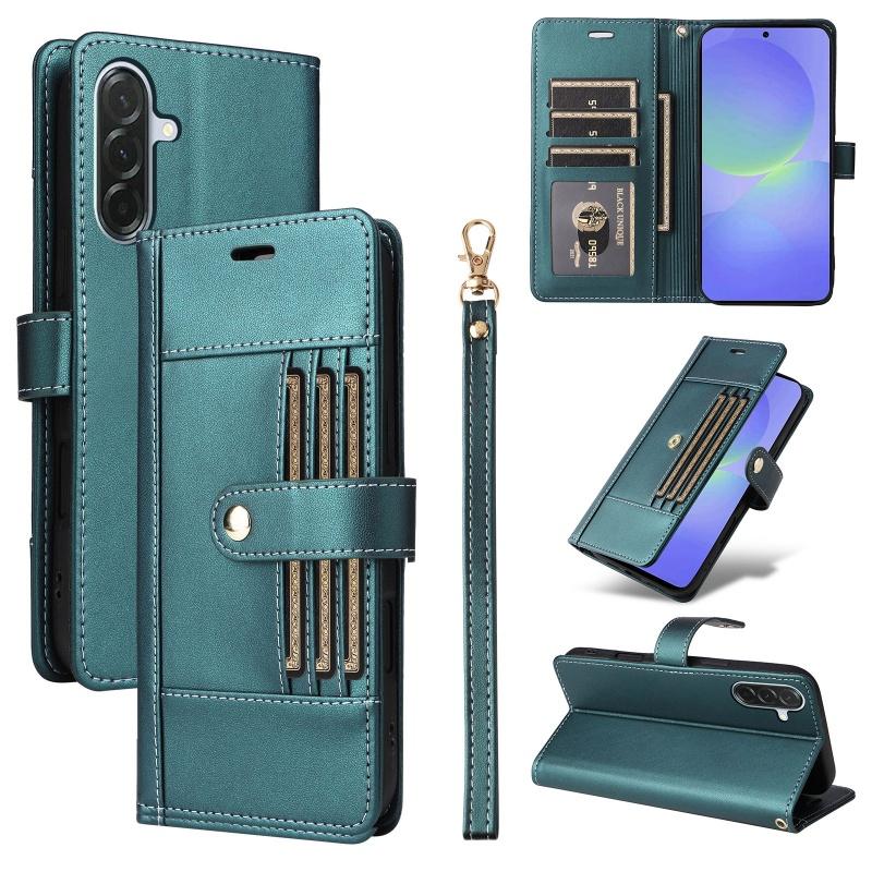 Flip Leather Phone Case for Samsung Galaxy A56 5G A36 A26 A16 A55 A35 A15 A54 A34 A14 A13 A53 A33 Wallet Card Cover Coque Etui