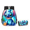 Stitch Combination Set Peripheral Backpack Men'S And Women'S Pencil Bag