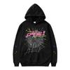 Hooded Sweatshirt Unisex Hip Hop Streetwear Printed Fleece Lined Fall Winter Sports Top