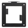 Composant De Montage - PHILIPS - BS6B2234B - Plaque D'adaptation - Noir Texturé - 100x100 Mm