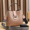 Bag 2025 new bucket bag trendy fashion bag large capacity women's shoulder bag
