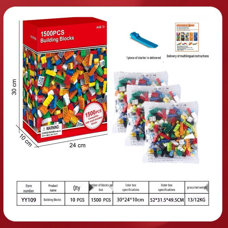 Australian 1000-Piece Mini Building Blocks Compatible with Lego - DIY Assembly Toy for Kids