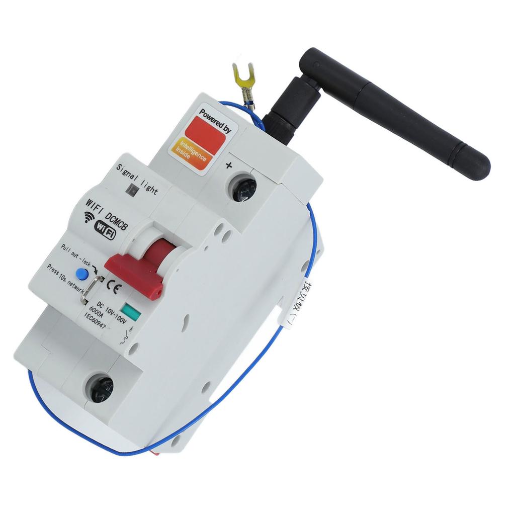 Smart WiFi Circuit Breaker APP Remote Control Support Voice Control Smart DC Air Switch with Safety