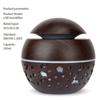 Domácí čistička vzduchu do ložnice s houbovou hlavou, USB stolní nebulizér, dřevěná textura, personalizovaný aromaterapeutický přístroj, zvlhčovač vzduchu