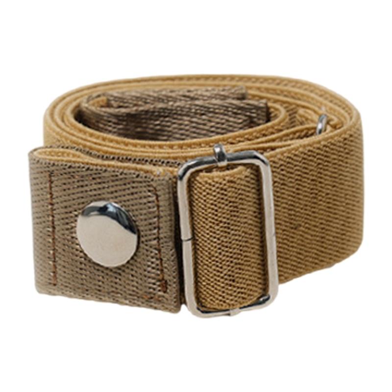 Practical Belt Snap Fastener Elastic Belt Slim Shaping Girdle Belt Adjustable Waist Belt Jeans Waiststrap for All Age