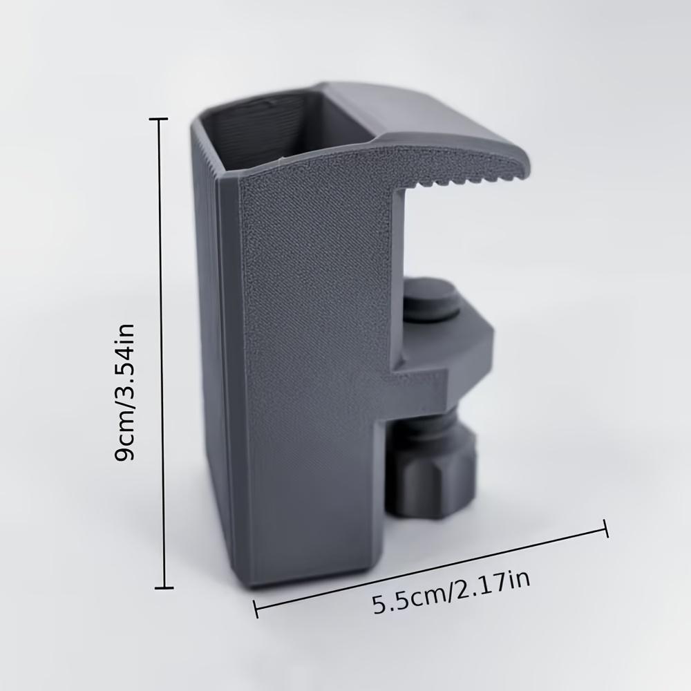 Desk Edge Clip On Pen Holder Storage Container, Pencil and Marker Storage Container, 10-35mm Desktop Pen Holder Storage Box