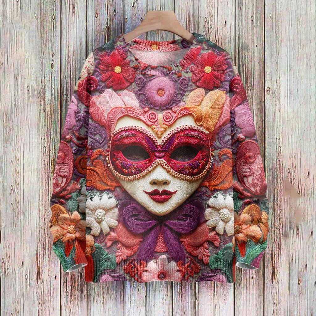 Children's Sweatshirts Boys' And Girls' Knitwear Cute Printed Shirts Round Neck Pullover Tops