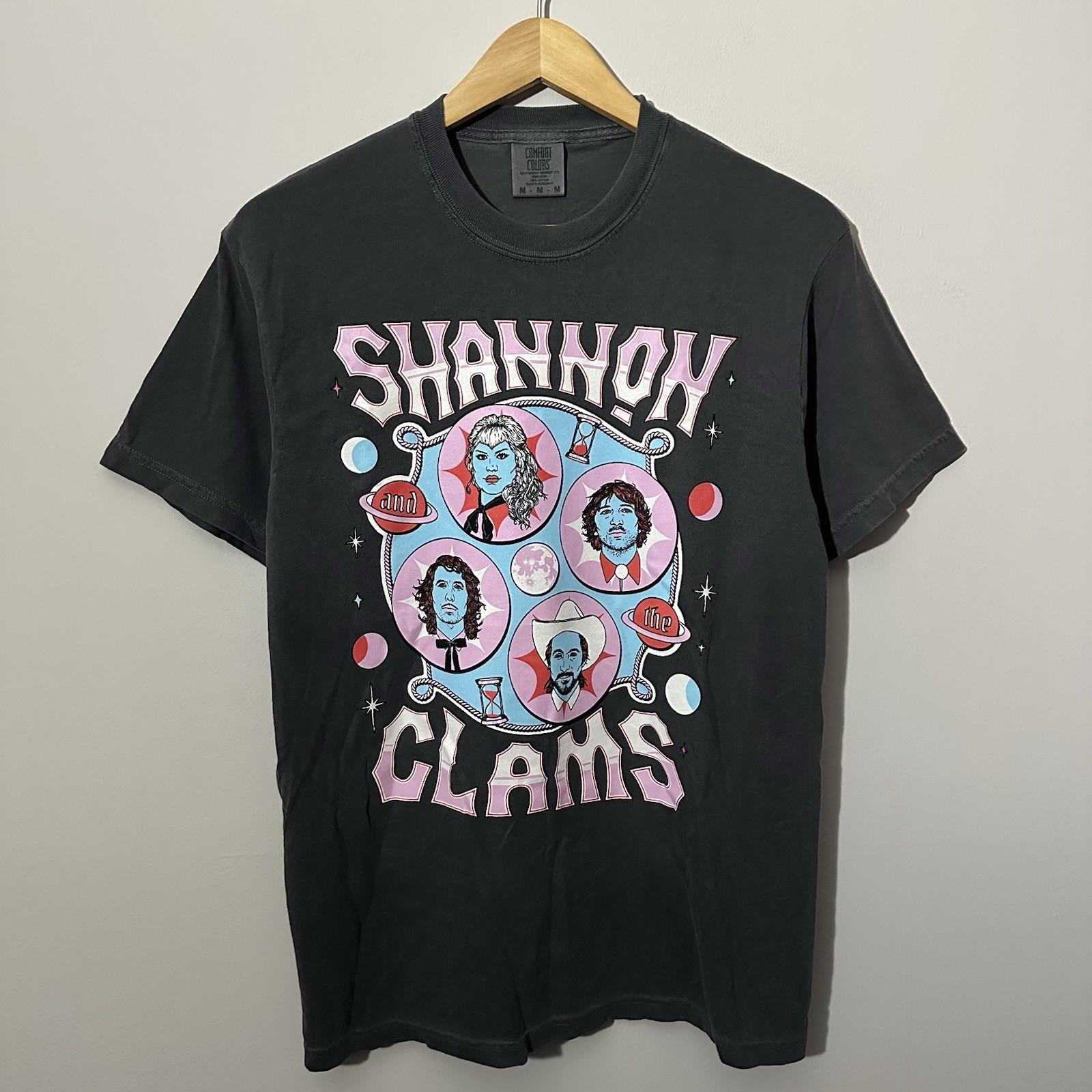 Shannon and the Clams The Moon Is In The Wrong Place 2024 Tour T Medium Unisex T-Shirt L