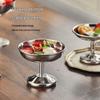 Dessertskål i rostfritt stål Glassbägare Bar Vinglas