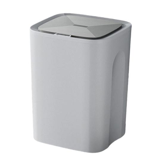Large Capacity Garbage Bin 16L Automatic Trash Can, 12L 14L Touchless with Odor-Sealing Hygienic Hands Free Waste Lid, Motion Sensor Can for