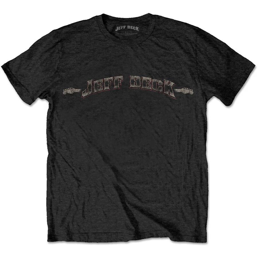Jeff Beck - Vintage Logo - Black t-shirt XS