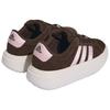 Adidas GRAND COURT PLATFORM Skateboard Shoes Women's Brown Pink KI5137