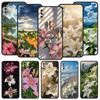 Realistic Lily Flower Print Case For Samsung A56 A36 A26 A54 A52 A24 A14 A50 A72 A70 A06 A12 A22 A34 A42 A32 A04s A16 5G Cover