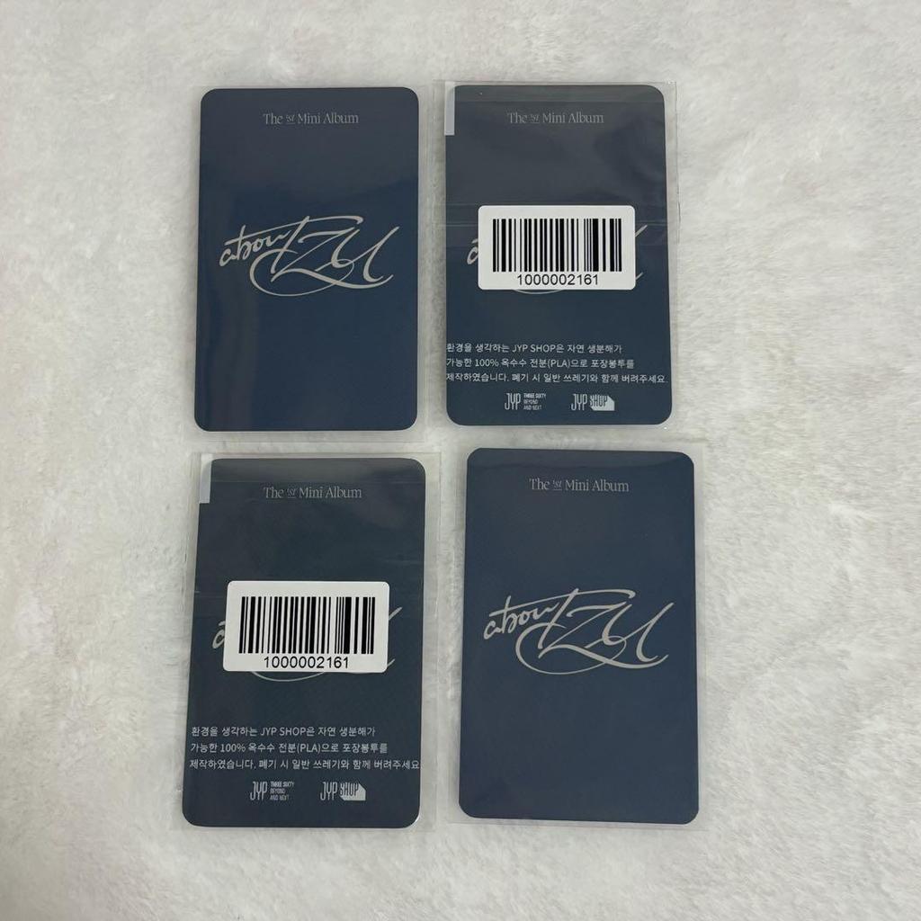 [USED] TWICE Tzuyu aboutzu store bonus JYP trading card tzuyu