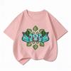 Printed Children's Pure Cotton T-shirt for Boys and Girls, Summer Comfortable and Breathable Children's T-shirt