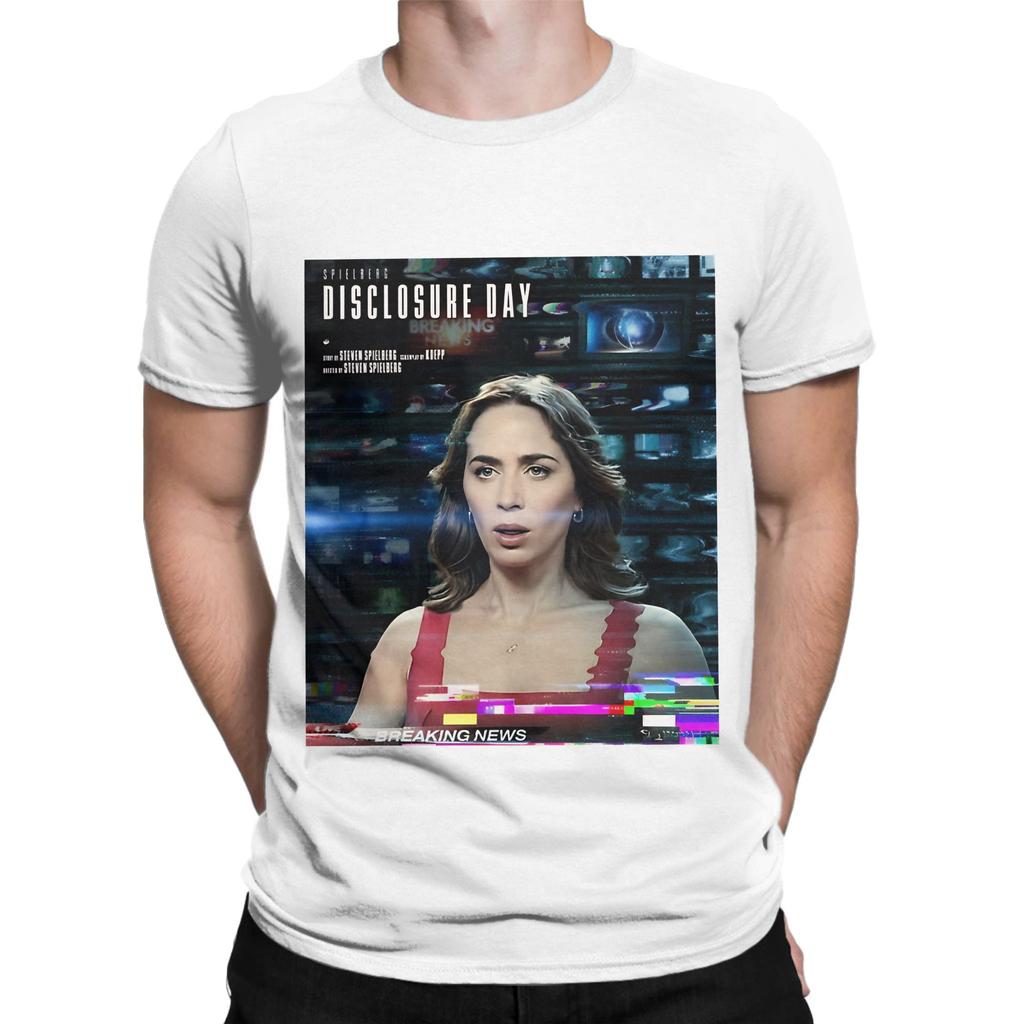 Disclosure Day Movie Painting Graphic Funny 100 Cotton Tshirt Disclosure Day Tops Tees For Unisex