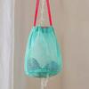 Nylon Mesh Drawstring Storage Pouch Bag Multi Purpose Travel & Outdoor Activity Pouch For Digital Products Makeup Bag