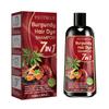 YUITIKUE Champú Tinte para el Cabello Borgoña 7 en 1 100ml - Color Vibrante de Larga Duración con Cuidado Nutritivo Botánico