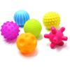 Sensory Balls for Baby Touch Hand Ball Massage Soft Textured Balls Baby Hands Squeeze Balls Set Develop Kid's Tactile Senses Toy