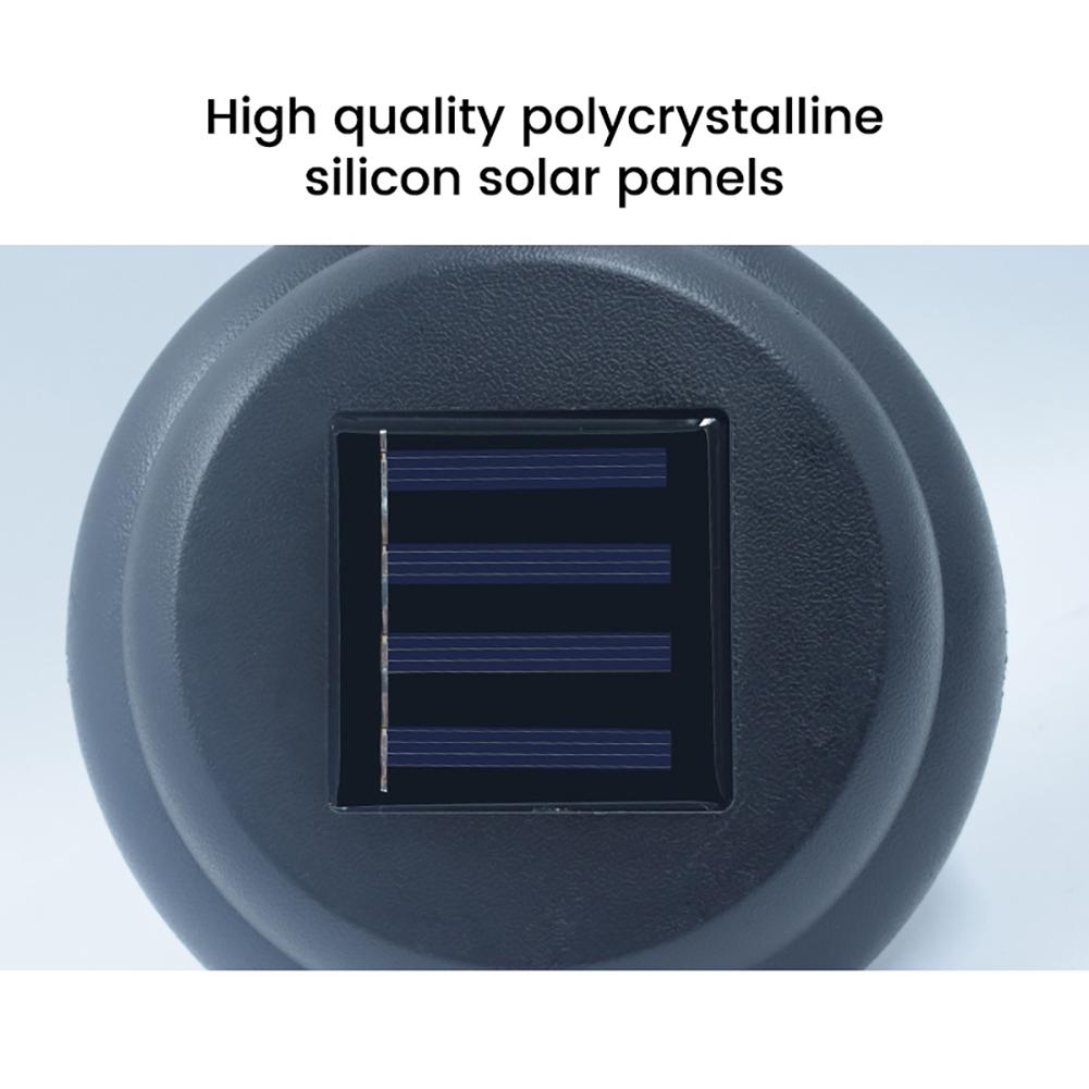 Solar Bug Zapper, Outdoor Mosquito Zapper With 2 Light Modes, 3 Position Toggle Switch, Safety Net And Anti Leakage System, Mosquito Repellent Lamp