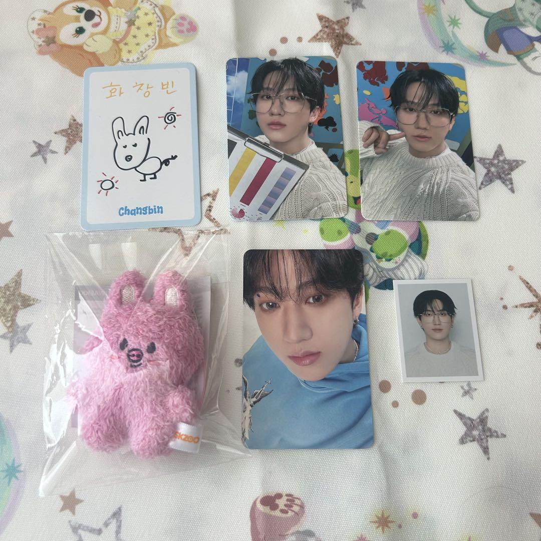 

[USED] SKZOO Key Ring Micro Ver. Toekki Trading Card Changbin