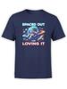 Astronauts Tshirt Collection Galactic Chill Tshirt Unisex