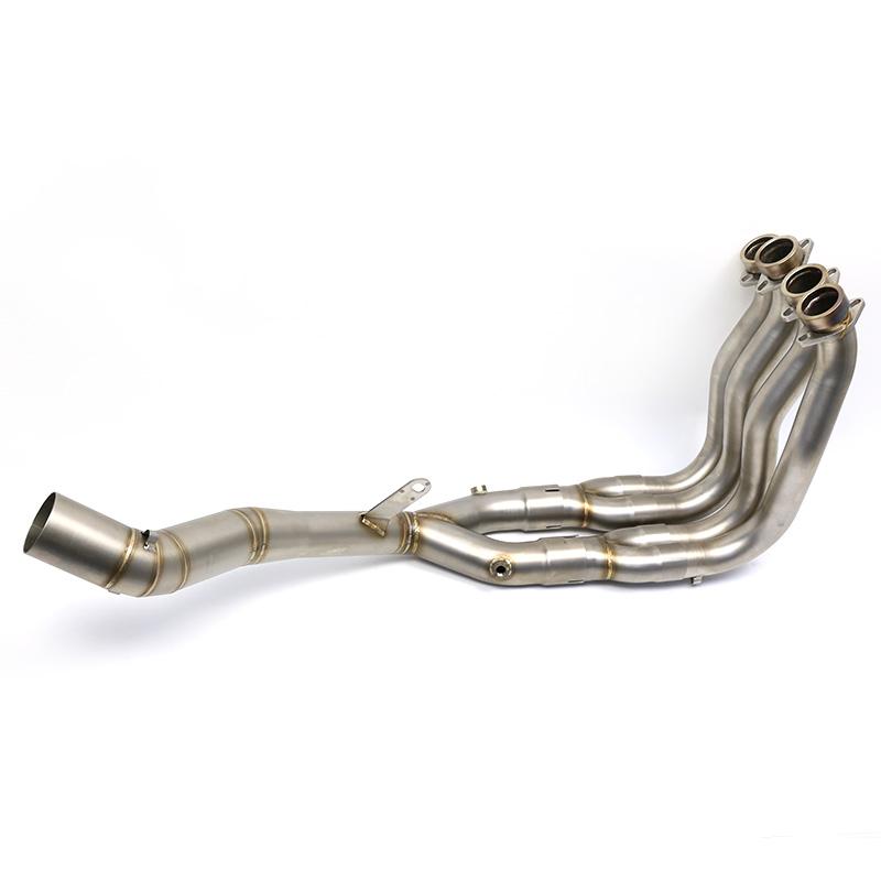 Slip-On FOR YAMAHA YZF-R1 MT10 2015 2016 2017-2023 Year Full Exhaust Pipe System Motorcycle Muffler Middle Front Header pipe