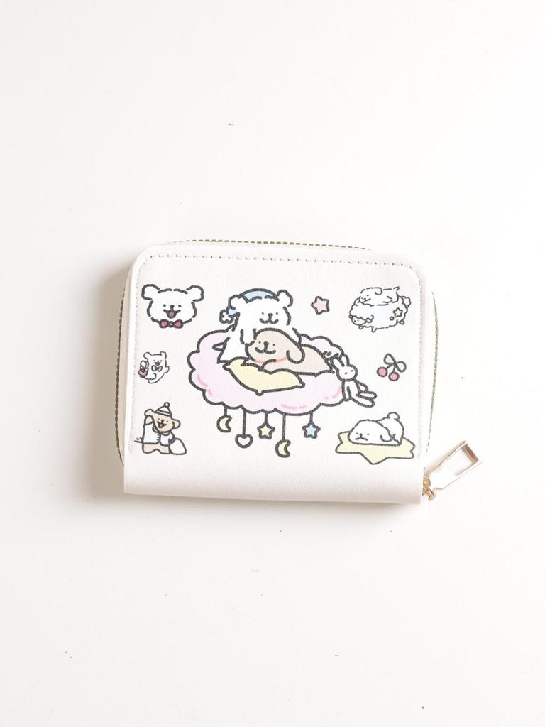 New Cute Cartoon Puppy Coin Purse & Card Holder Lanyard for Girls
