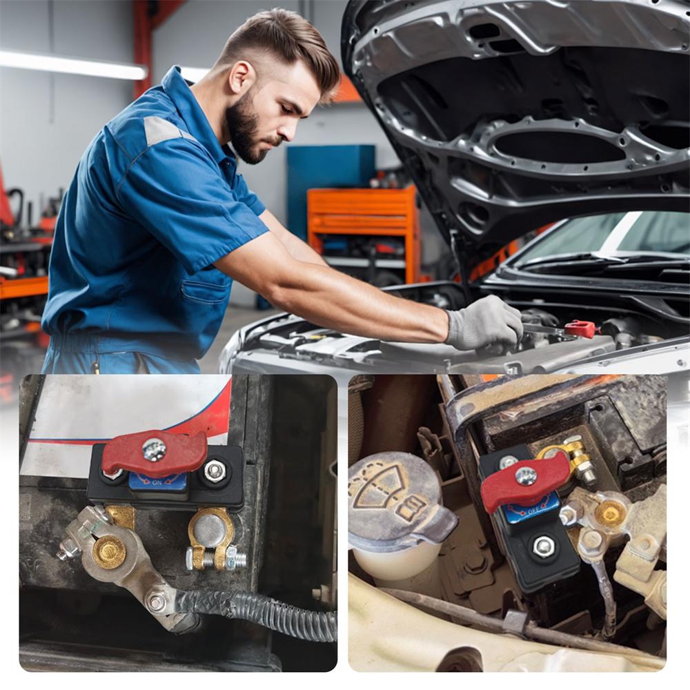 Universal Battery Disconnect Switch 12-24V Cut Off Isolator For RV ATV Car Truck