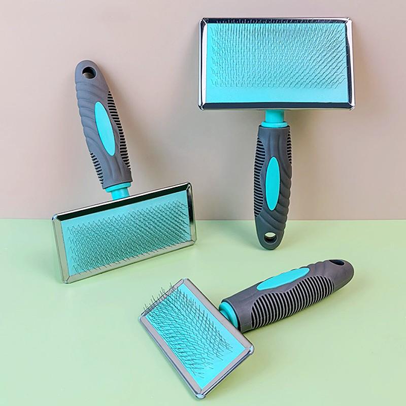 Dog Comb Large Dogs Brush Pet Hair Remover Comfortable Handle Cat Hair Comb Dog Grooming Brush Massage Dogs Combs Pet Products