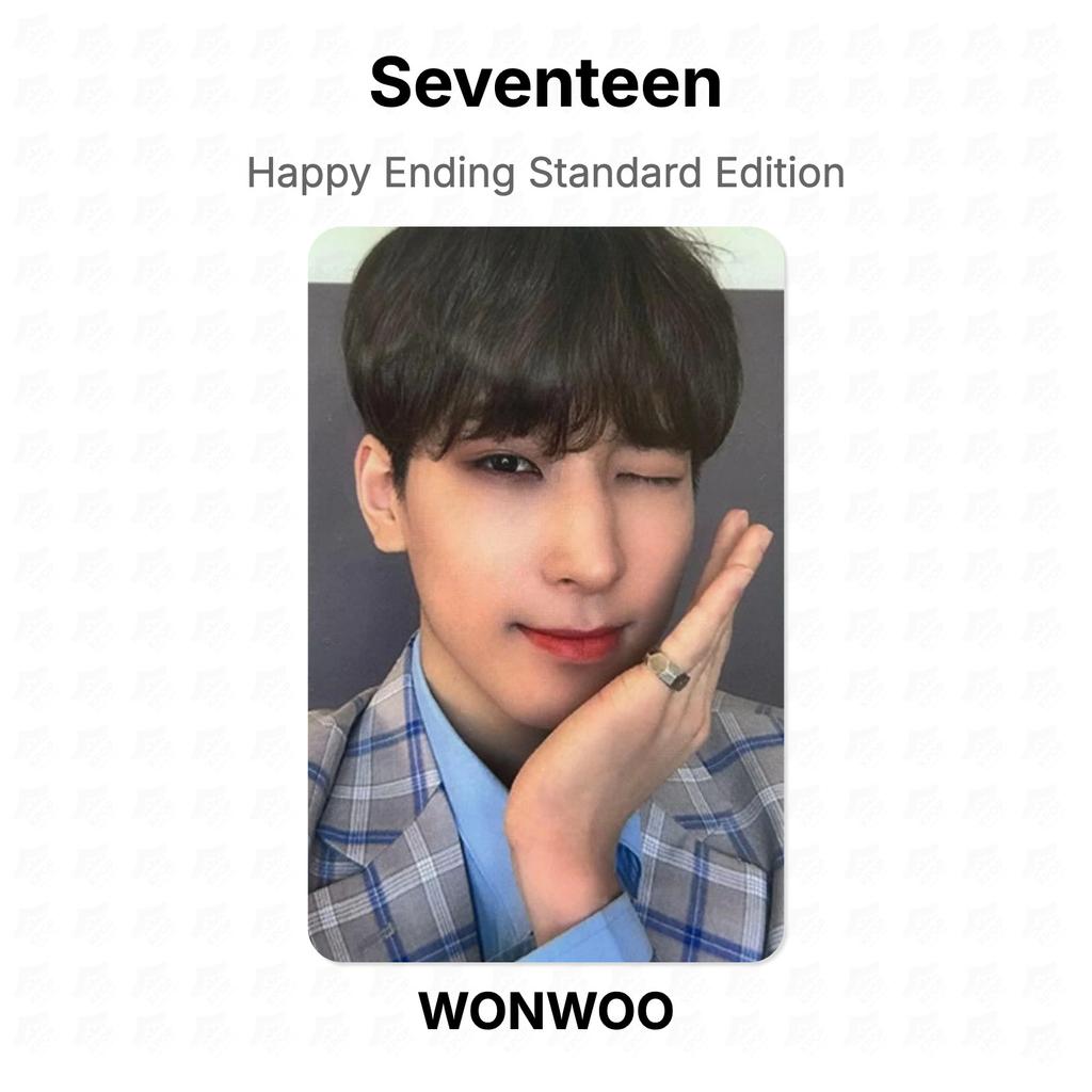 Seventeen Happy Ending Standard Edition Official Photocard