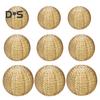 1/9ks Sada papírových lampionů Rustikální jutový design Snadné zavěšení Ručně vyráběné závěsné lampiony Svatební party dekorace