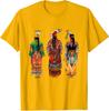 Indian Tribe Native American Feather Headdress Unisex T-Shirt 4