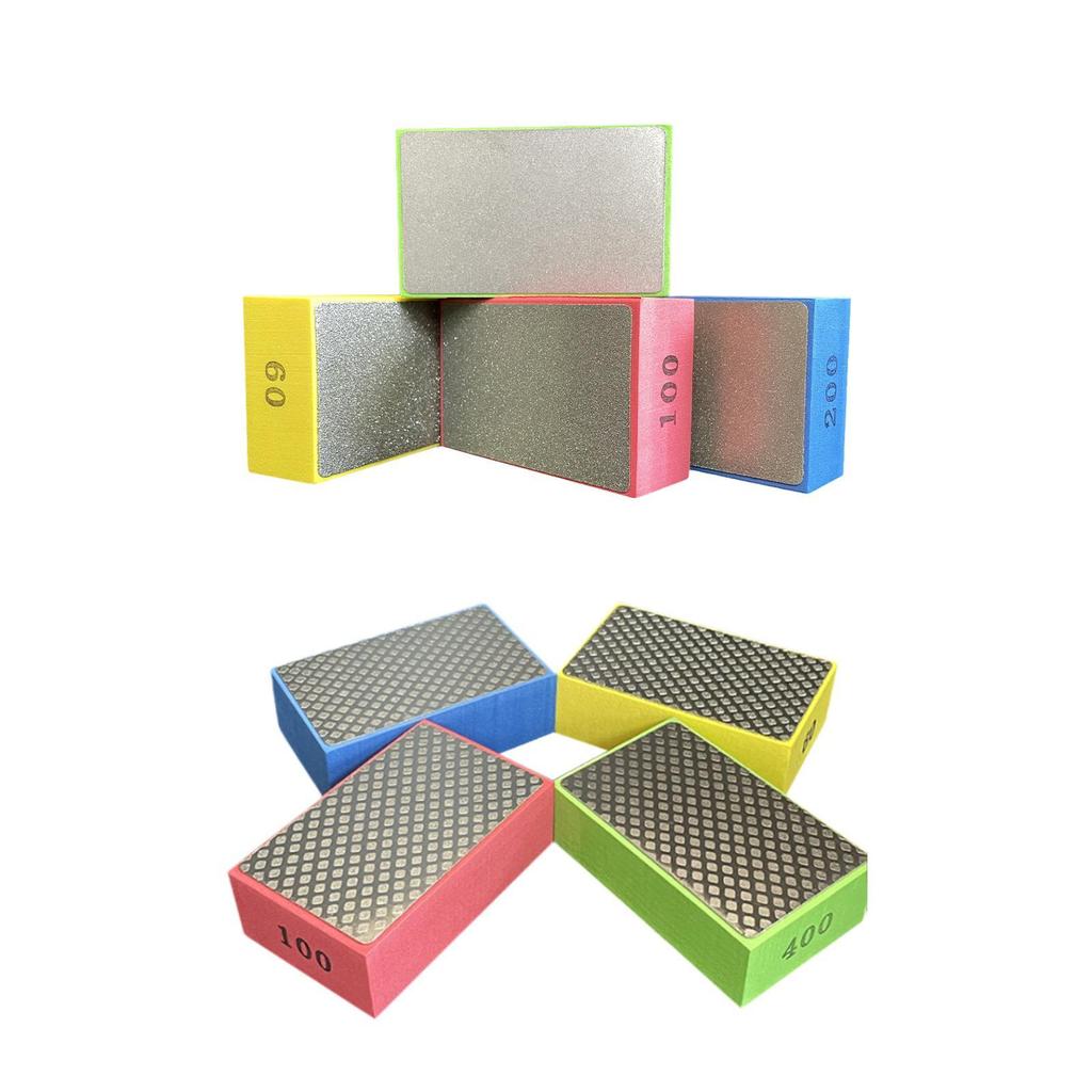 4 Pieces Hand Polishing Pads Professional, Lightweight, Grinding Tool Sanding