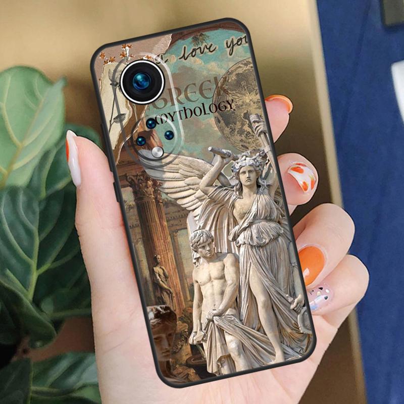 

Greek mythology digital Case For Honor 200 Pro X9b X9a X8b X8a X8 X9 X9c 50 70 90 Lite Honor Magic 5 6 7 Pro Cover Honor Magic7 Pro