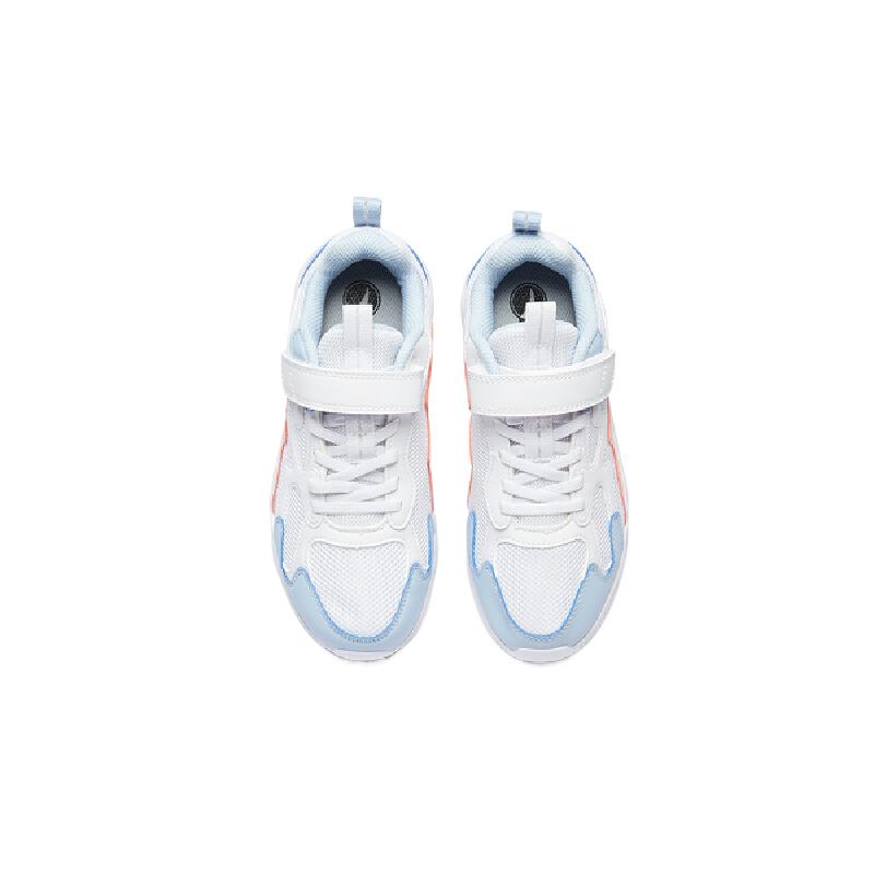 Anta Kids Synthetic Leather Fabric Lifestyle Series Comfortable Versatile Non-Slip Breathable Warm Low-Top Casual Shoes Kids casual shoes 322448818U-1