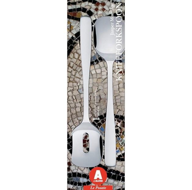 Alessi KnifeForkSpoon Cutlery Set, 2 Pcs (AJM22/14)