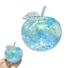 Soft Clear Jelly Squishy Ball Blue Maltose Squishy Toy Ball Quick-rebound Squeeze Toy  Office
