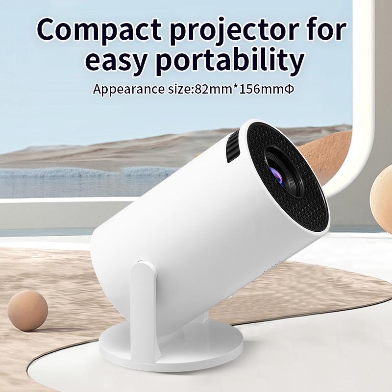 HY260 Portable 1080p Projector: Outdoor & Mobile Home Theater with Wireless Screen Mirroring