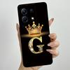 Dla Infinix Note 30 4G 5G Note30 Pro VIP 30i Modne Etui na Telefon z Inicjałami dla Pary Miękki Silikon TPU Osłona Ochronna na Obiektyw