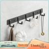 Punch-Free Wall-Mounted Coat Hook for Bathroom, Fitting Room, Behind Door, and Towel Storage