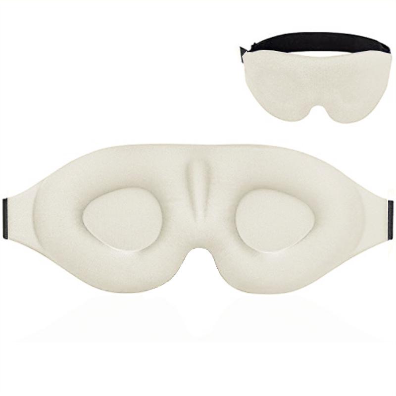 3D Sleeping Mask Block Out Light Eye Mask for Sleeping Comfort Eye Shades for Travel Nap Blindfold Sleeping Aid Eye Patch Masks