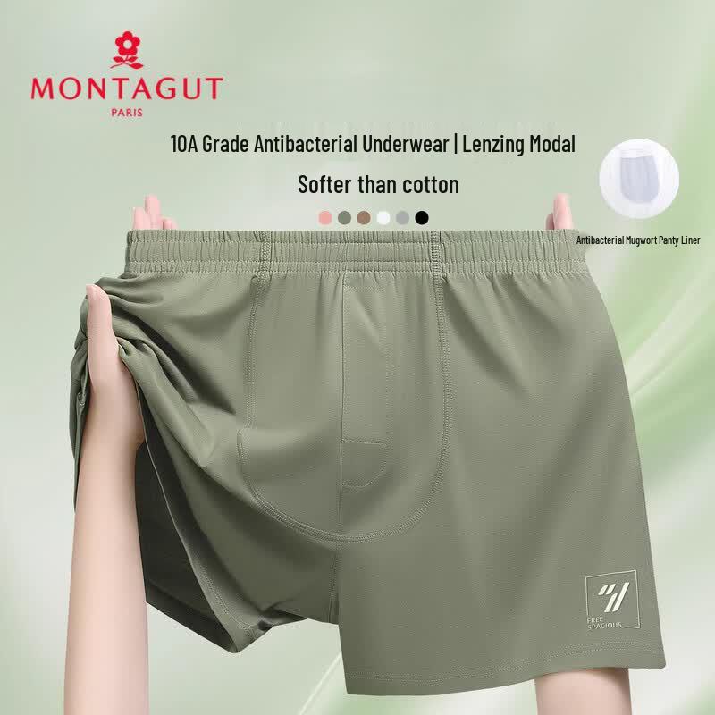 MONTAGUT Men s Modal Loose Boxer Briefs XL